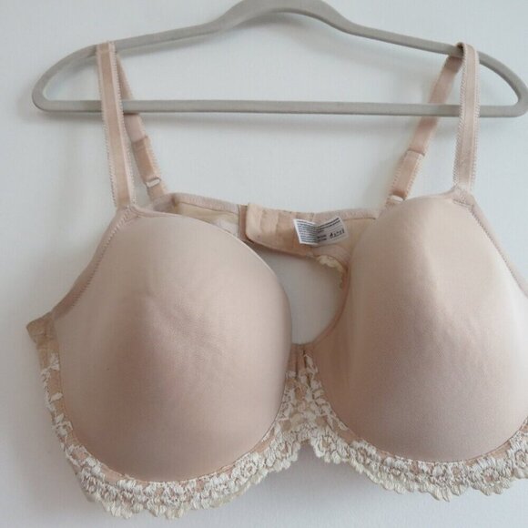 WACOAL Embrace Lace T Shirt Bra in Sand Ivory - Size 40DD - Picture 8 of 14
